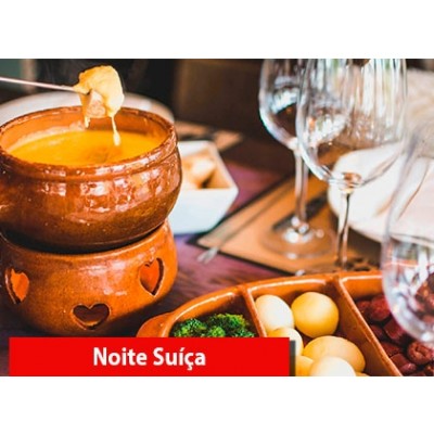 Noite Suíça em Gramado Com Sequência de Fondue